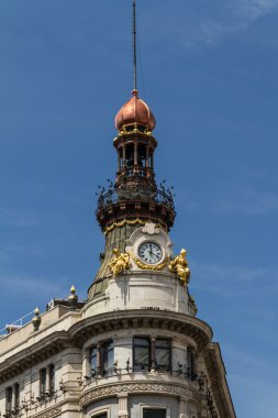 Madrid 'de sokak manzarası