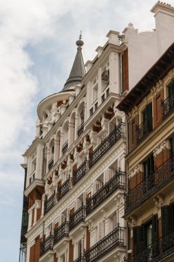 Madrid 'de sokak manzarası