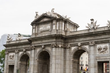 Puerta de Alcala (Alcala Gate) in Madrid, Spain