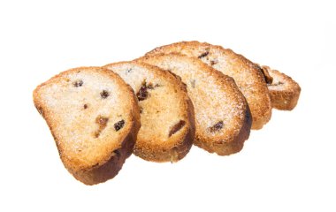 beyaz arkaplanda çerezler