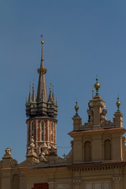 garip bakış açısı, Polonya Krakow bina sukiennice
