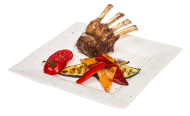 gurme ana entrée sahası ızgara kuzu biftek