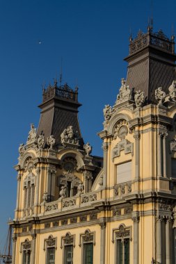 Eski güzel mimari Barcelona (İspanya)