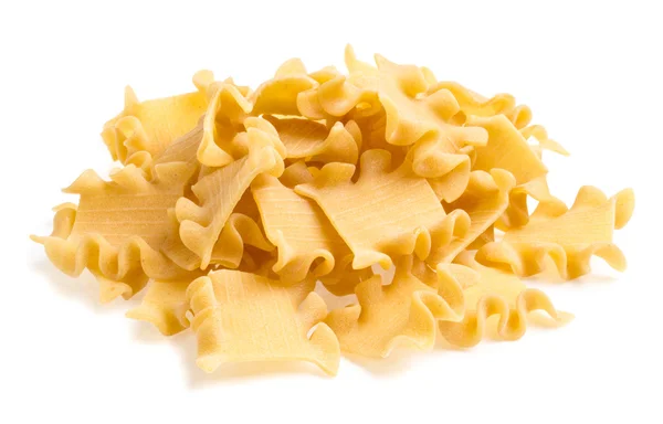 Сырая жёлтая итальянская паста — стоковое фото