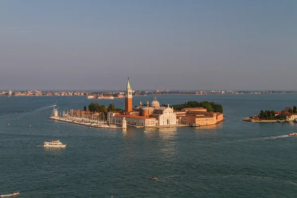 Vista da ilha de San Giorgio, Veneza, Itália — Fotografia de Stock