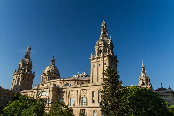 Museu nacional d'art de catalunya της Βαρκελώνης, Ισπανία — Φωτογραφία Αρχείου