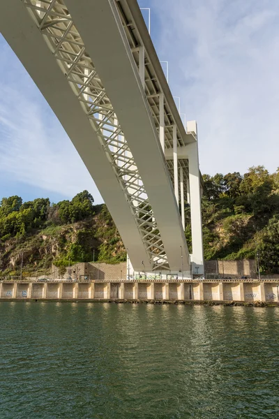 Brug, porto, rivier, portugal — Stockfoto