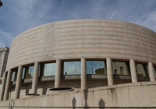 Straßenansicht in Madrid — Stockfoto