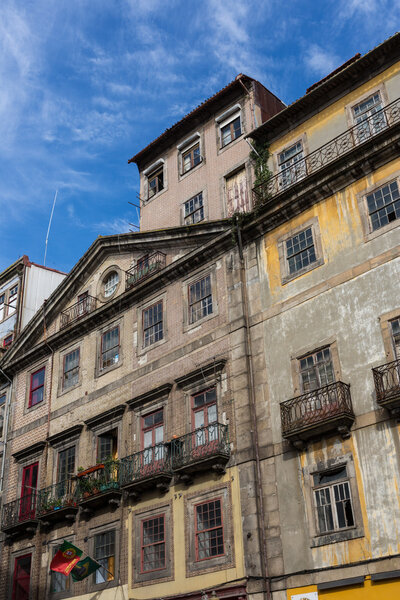 Old town in Porto (Portugal)