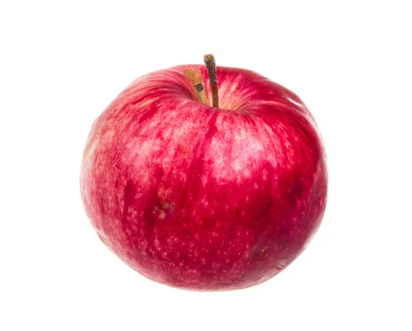 Red apple isolated on white background — Stock Photo, Image