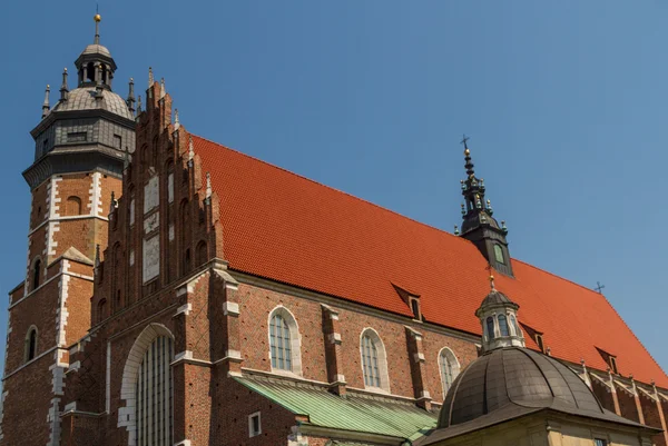 Cracovie - Église Corpus Christi a été fondée par Kasimirus III Le — Photo