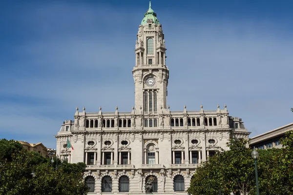 Rathaus von porto, portugal — Stockfoto