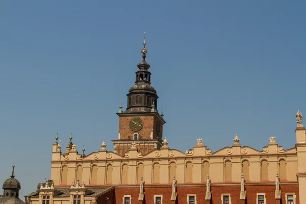 Sukiennice byggnad i krakow, Polen — Stockfoto