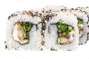Japon mutfağının - maki rulo ile nori, krem chees