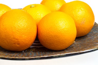 yığın portakal yemek