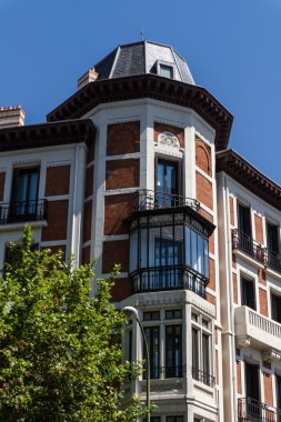 Madrid 'de sokak manzarası