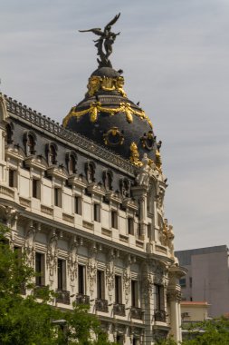 metropolis Madrid, İspanya bulunan cephe bina