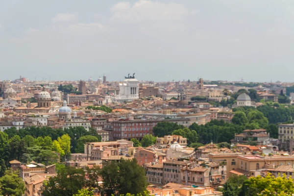 Ρώμη, Ιταλία. Αεροφωτογραφία της πόλης — Φωτογραφία Αρχείου