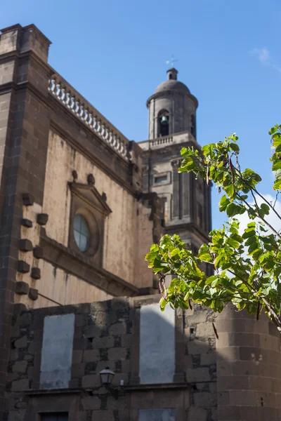 Katedrála z Kanárských ostrovů, plaza de santa ana v las palmas de — Stock fotografie