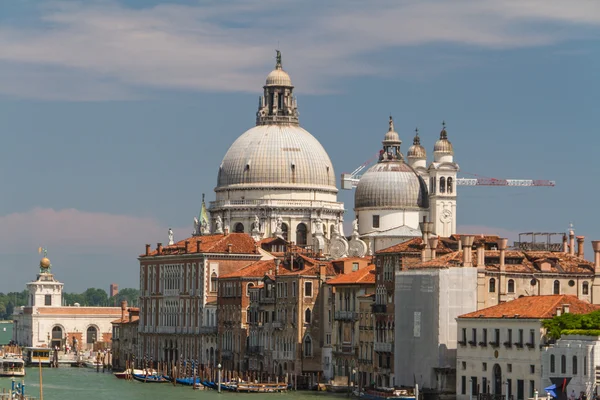 La Basilica di Santa Maria della Salute a Venezia — Foto Stock