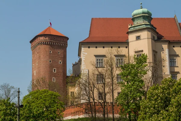 Koninklijke kasteel van wawel, krakow — Stockfoto