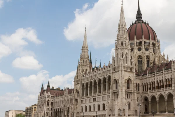 Budapešť, budova parlamentu (Maďarsko) — Stock fotografie