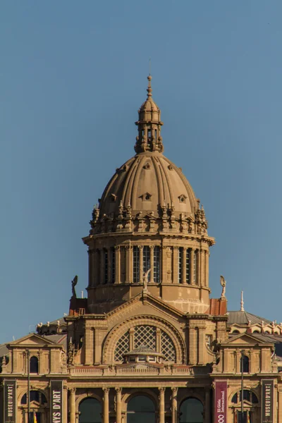 Museu nacional d'art de catalunya barcelona, Hiszpania — Zdjęcie stockowe