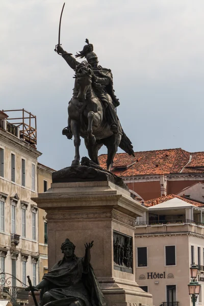 Jedinečné italské město Benátky — Stock fotografie