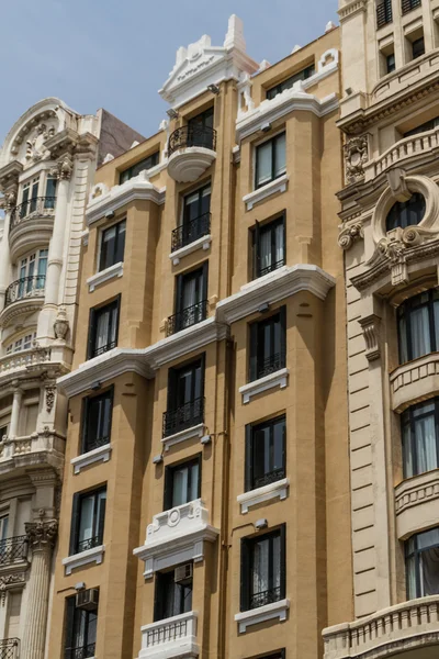 Straatzicht in Madrid — Stockfoto