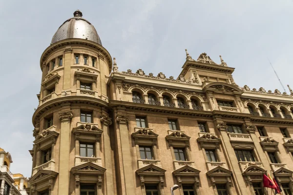 Vue sur la rue à Madrid — Photo