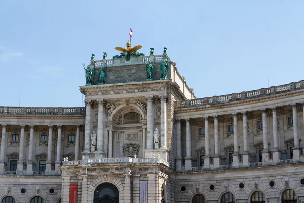Heldenplatz in the Hofburg complex, Vienna, Austria — Stock Photo, Image