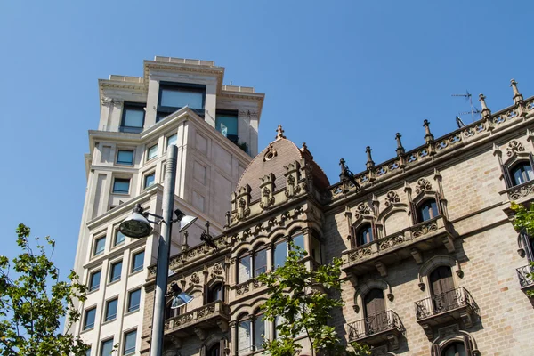 Old beautiful architecture Barcelona (Spain) — Stock Photo, Image