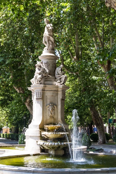 Vue sur la rue à Madrid — Photo