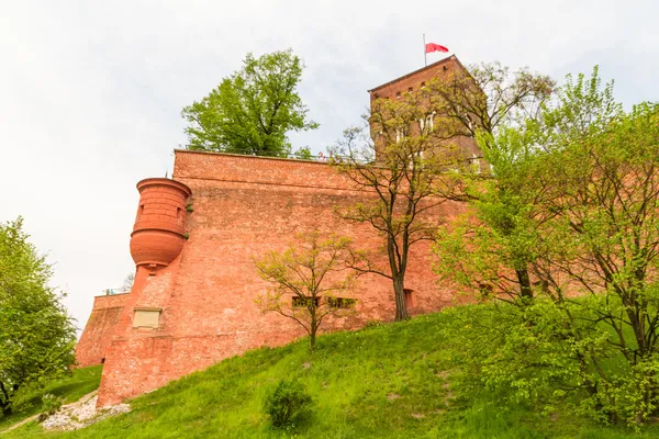 Castillo real en Wawel, Cracovia — Foto de Stock