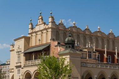 Krakow, Polonya bina sukiennice
