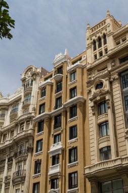 Madrid 'de sokak manzarası