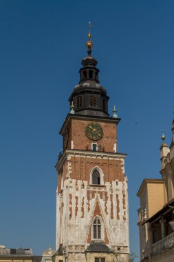 krakow ana Meydanı Belediye kule