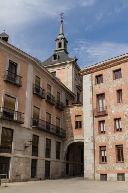 Casa de la villa plaza de la villa, madrid, İspanya. CI koltuk