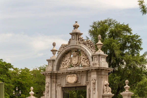 Vue sur la rue à Madrid — Photo