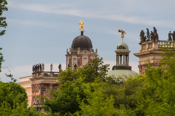 Potsdam Almanya tarihinde unesco Dünya Kültür Mirası Listesi'ne yeni Sarayı — Stok fotoğraf