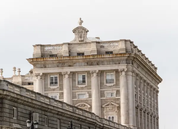 Palácio Real de Madrid Espanha - arquitetura de fundo — Fotografia de Stock