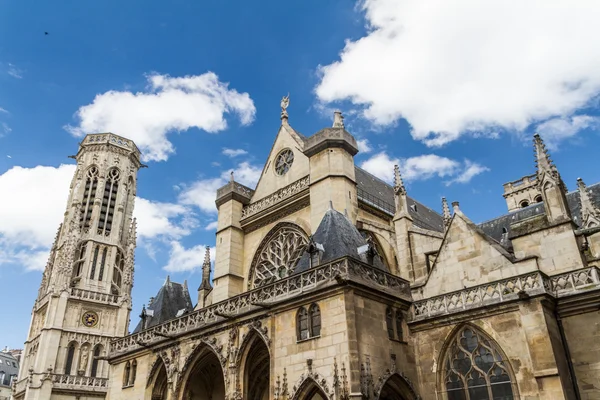 Kościół saint-germain-l'aux errois, paris, Francja — Zdjęcie stockowe