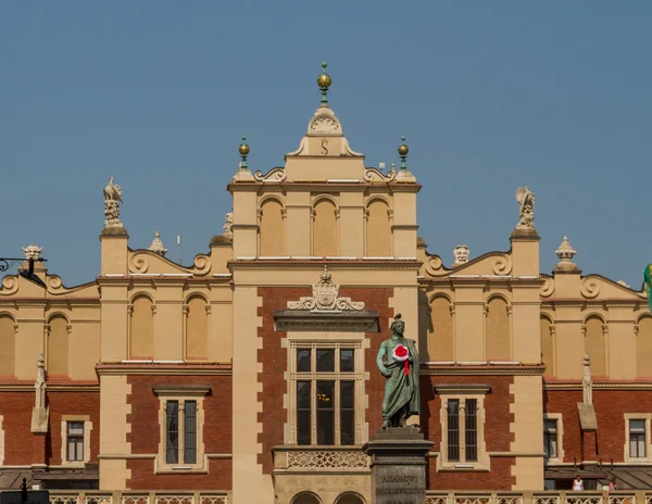 Krakow, Polonya bina sukiennice — Stok fotoğraf
