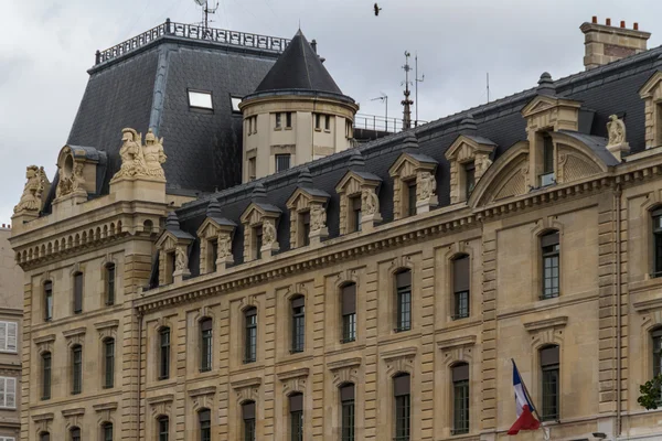 Mooie Parijse straten bekijken paris, Frankrijk-Europa — Stockfoto