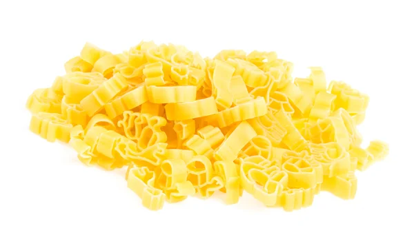 Raw yellow Italian pasta — Stock Photo, Image