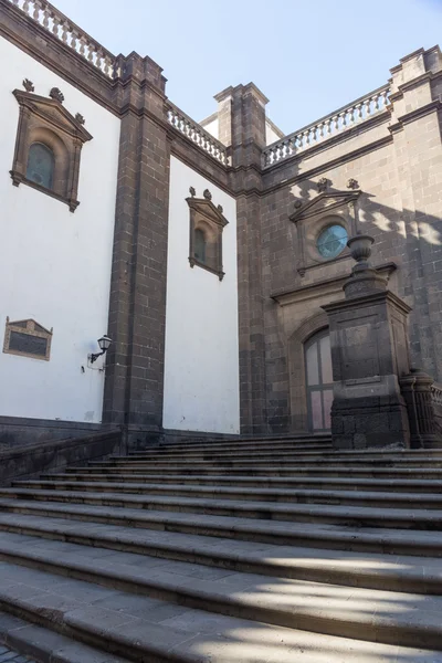 Kanarya Adaları, plaza de santa ana, las palmas de katedral — Stok fotoğraf