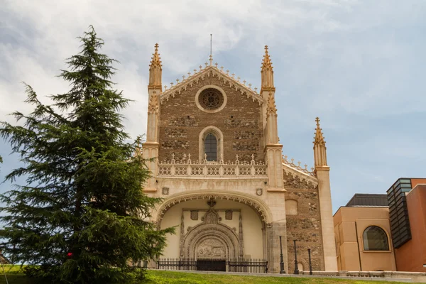 Katedral jeronimos, madrid, İspanya — Stok fotoğraf