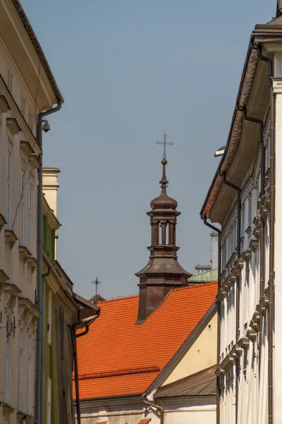 Edifício histórico em Cracóvia. Polónia — Fotografia de Stock