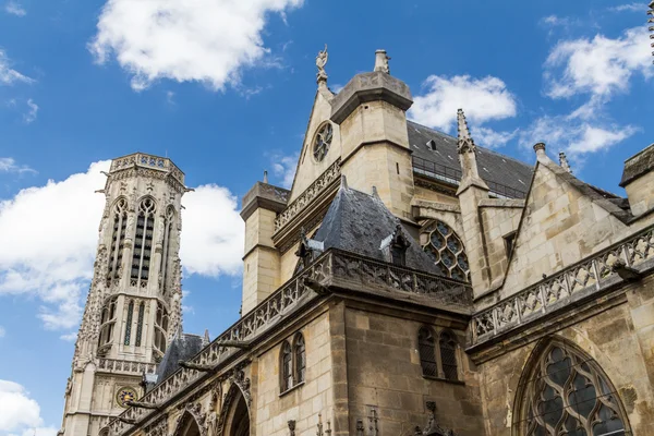 A Igreja de Saint-Germain-l 'Aux errois, Paris, França — Fotografia de Stock