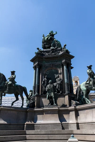 Maria Theresia emlékmű Bécsben — Stock Fotó